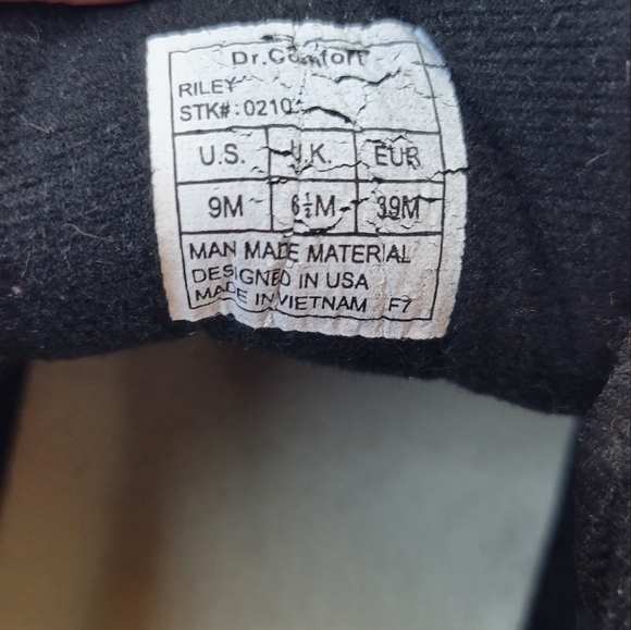 Dr Comfort Riley Women's Therapeutic Shoes Size 9 - Picture 5 of 5